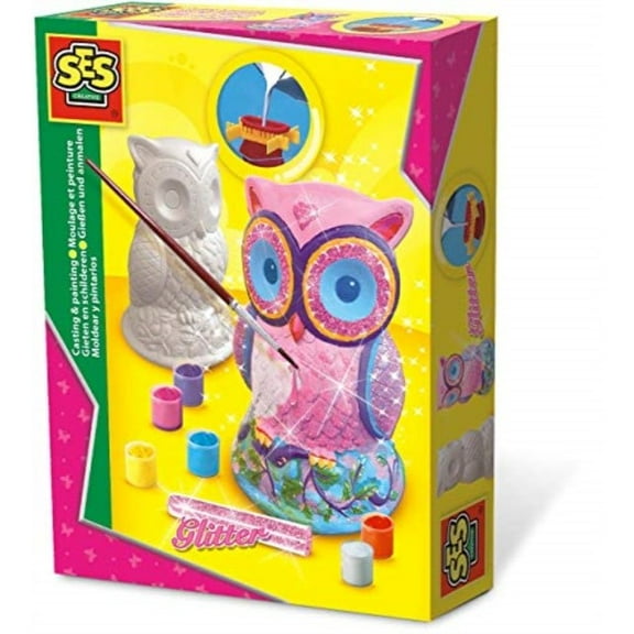 SES Creative Casting & Painting Owl Fun To Create