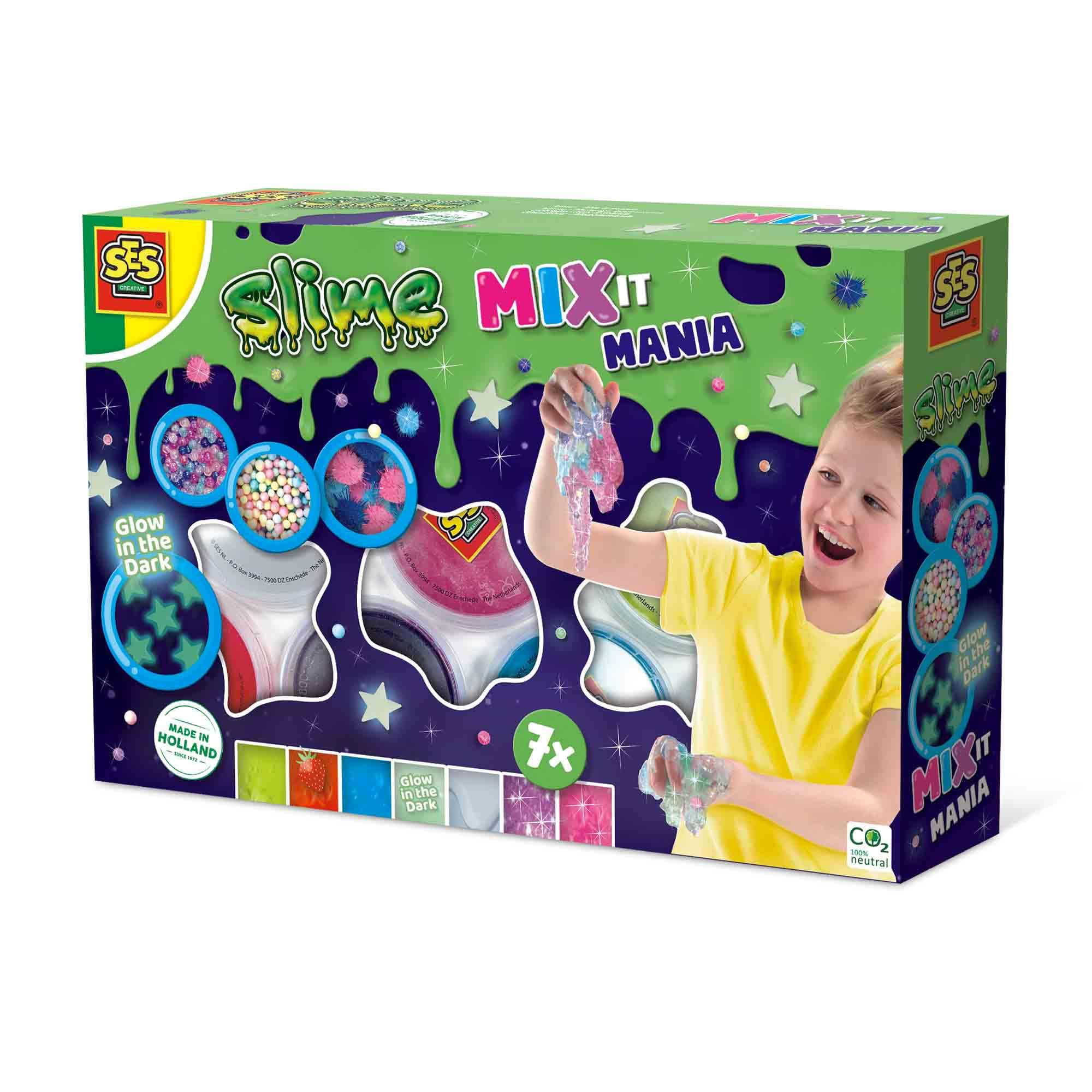 SES Creative- Slime-Mélange Tout Mania, 15019