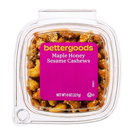 bettergoods Maple Honey Sesame Cashews, 8 oz