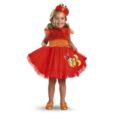 SESAME STREET ELMO FRILLY 4-6