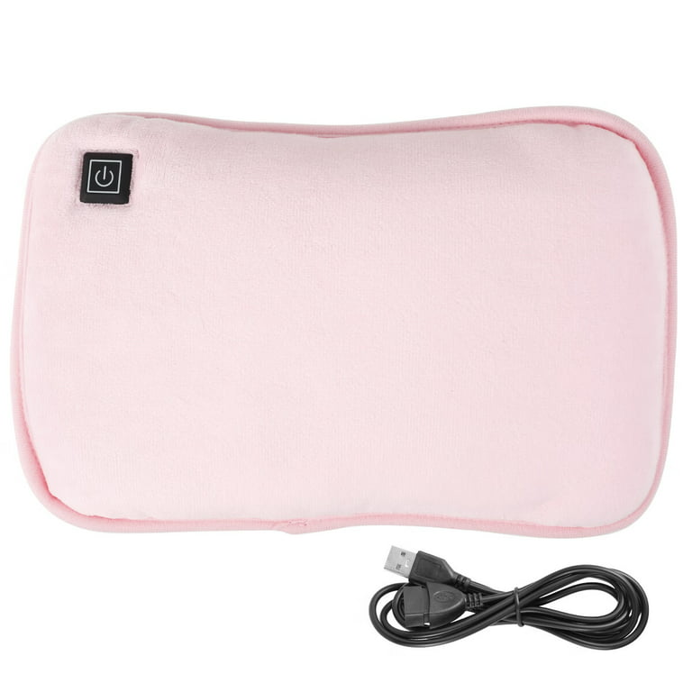SESAVER Rechargeable Hot Water Bottle Electric USB Hot Water Bag with Plush  Cover Portable Hot Water Pouch Hand Feet Warmer for Menstrual Cramps Pain  Relief Cozy Nights Muscle Aches Back Pains 