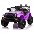 thumbnail image 1 of SESSLIFE 12V Kids Ride On Car, Purple Electric Car for Girls, Motorized Riding Toys with Parents Remote Control, LED Lights, 1 of 10