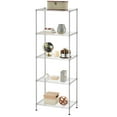 thumbnail image 1 of SESSLIFE 5-Tier Shelving Unit Shelf, Metal Large Storage Shelves, Heavy Duty Height Adjustable Commercial Grade Steel Utility, 5 Layer Shelf Rack Organizer, 551 LBS Capacity, 1 of 9