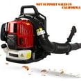 SESSLIFE Backpack Leaf Blower, 52CC 2Cycle Gaspowered Leaf Blower for