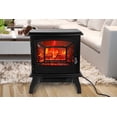 thumbnail image 1 of ENYOPRO Electric Fireplace Freestanding, 17" Electric Fireplace Heater with Realistic 3D Flame Effect and Overheating Protection, CSA Certification, TE1843, 1 of 10