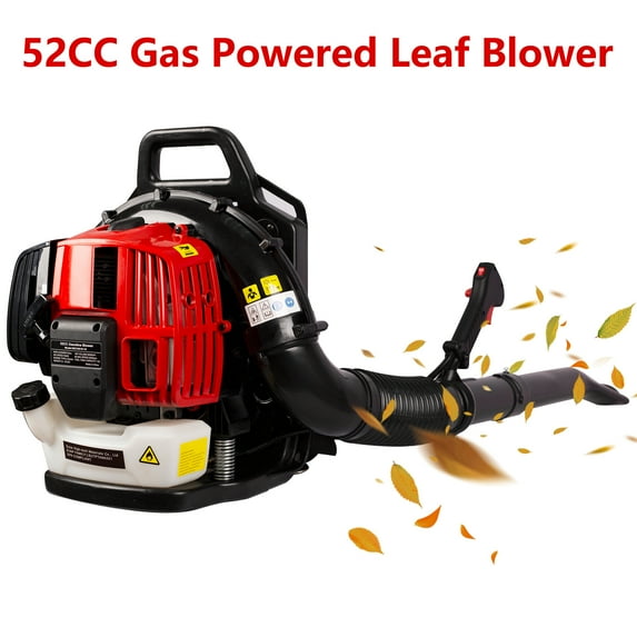SESSLIFE Gas Leaf Blower, Cordless Backpack Leaf Blower with Extension Tube, 52cc 2-Cycle & 530CFM, Home Commercial Leaf Vacuum for Blowing Leaves/Mowed Grass/Snow Debris, EPA Passed, TE2101