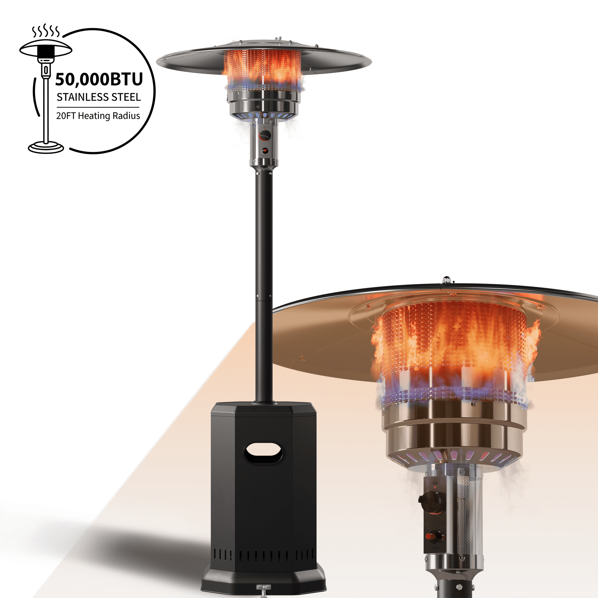 Winter Heaters For Outside Dining Outdoor Heating The Home Depot