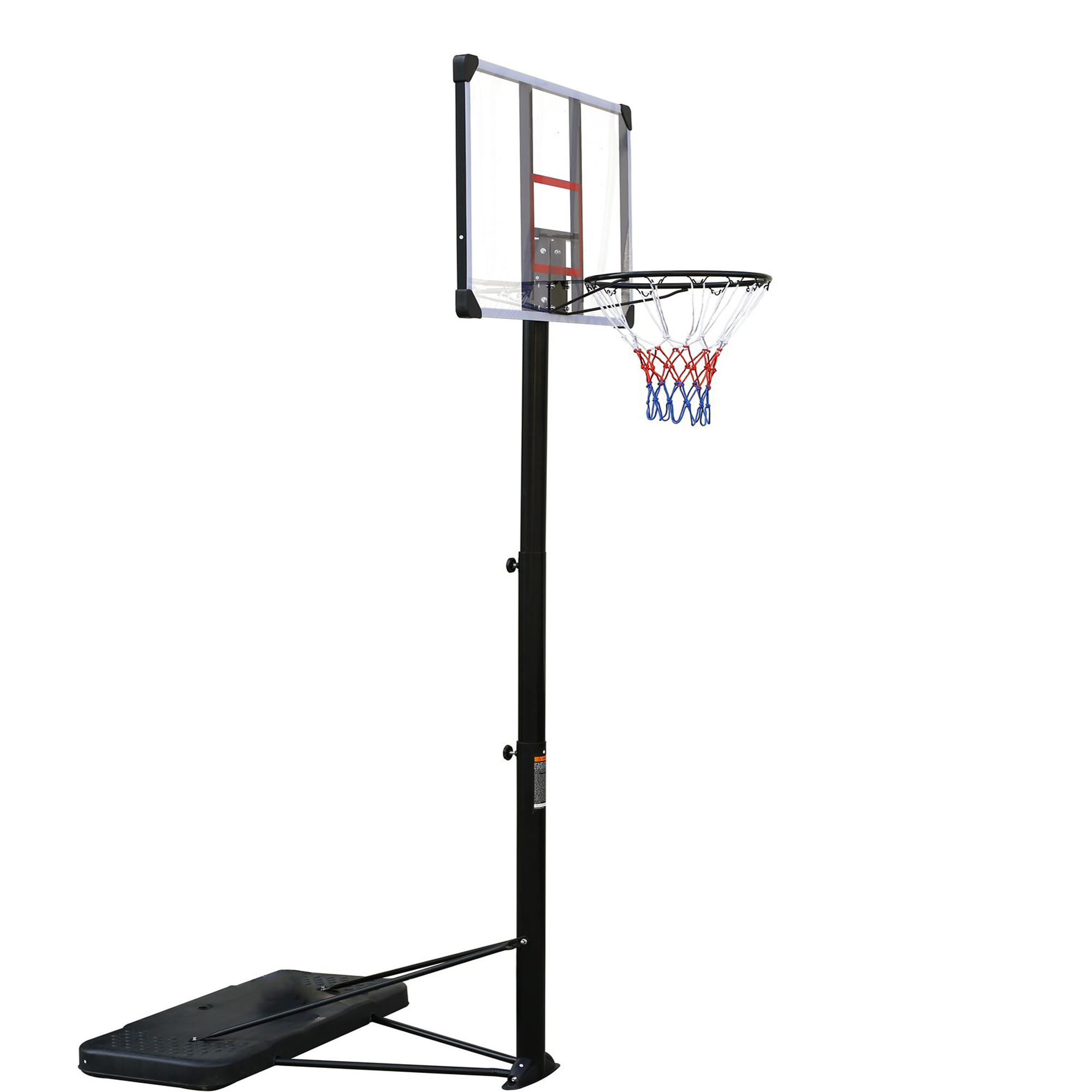 SESSLIFE Portable Basketball Hoop, 6.5ft 10ft Height Adjustable