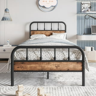Twin bed frame store for heavy person