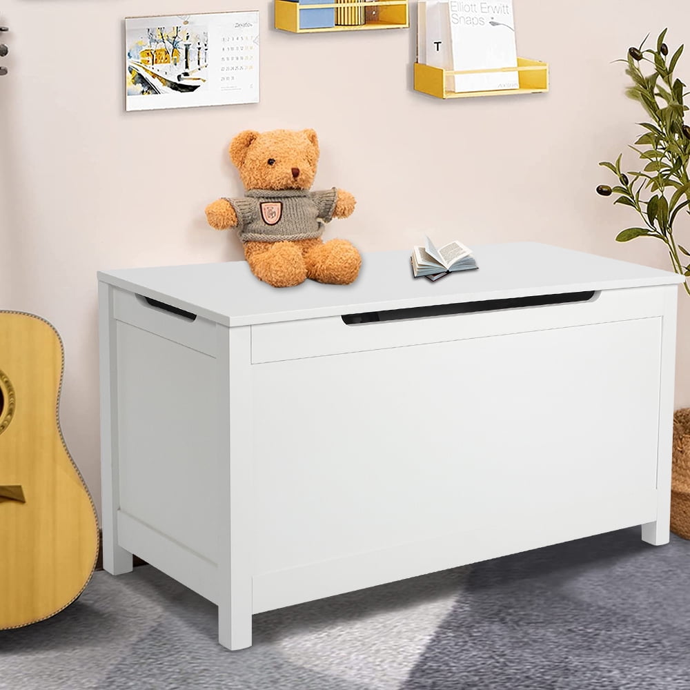 Plain white shop wooden toy box