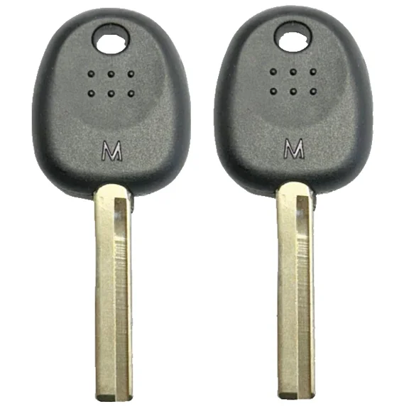 SET OF 2 HY18R Hyundai Santa Fe KIA Sorento 2013-2019 Transponder Key Shell