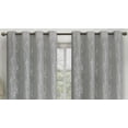 thumbnail image 1 of Sally Textiles Martina Collection Silver Grommet Top Semi-Sheer Curtains, 55” x 90” (2 Panels), 1 of 1