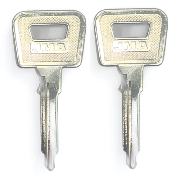 SET OF 2 Porsche / Audi PO5 Mechanical STEEL Key ( JMA PO-HC )