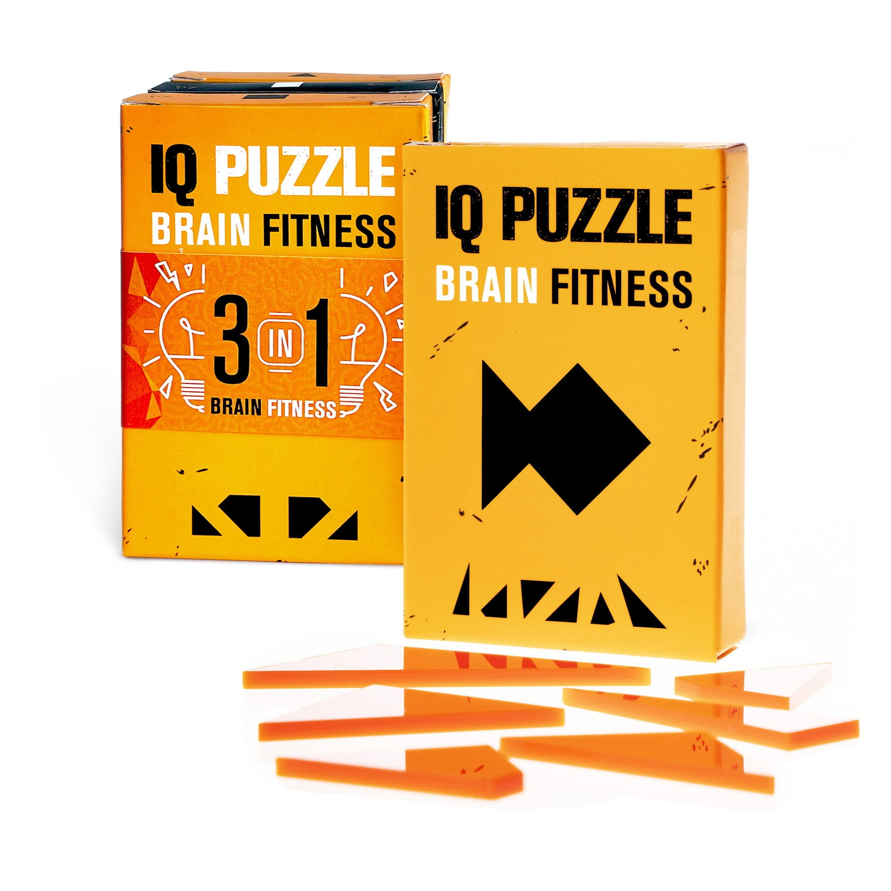 SET OF 3 Geek Toys IQ Puzzle Brain Fitness Games Brain Teaser Puzzles for  Adults and Kid Puzzle Mind Puzzles Brain Games - Walmart.com