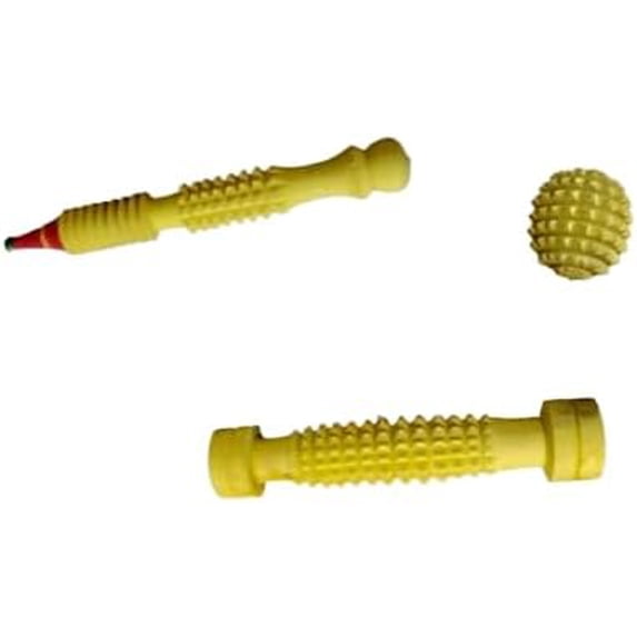 SET OF 3 Hand Carved Roller Body Massager Acupressure