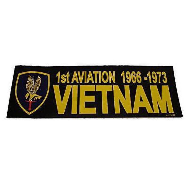 1st Aviation Brigade U.S. Army Vinyl Sticker - Durable, High Opacity Decal For Laptop, Car, Water Bottle 4 thumbnail image