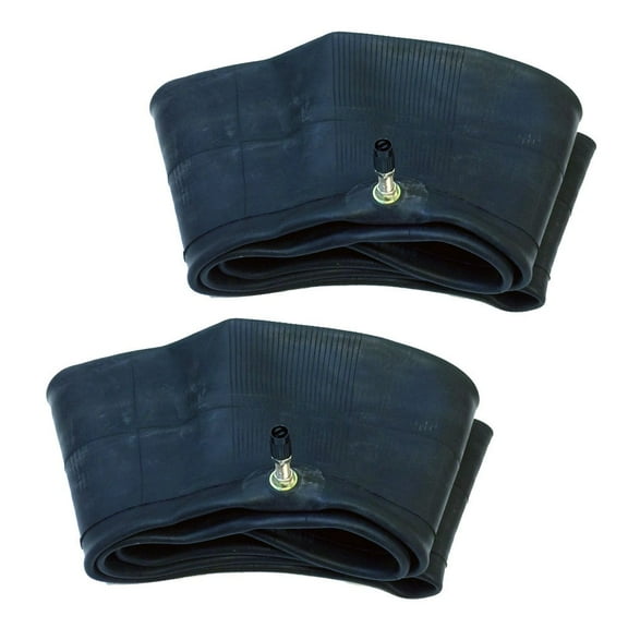 SET OF TWO: Motorcycle Inner Tube 2.50/2.75-10 | 3.10-10 | 70/100-10 - Off Road Motorcycle Tire Inner Tube - TR4 Straight Valve Stem
