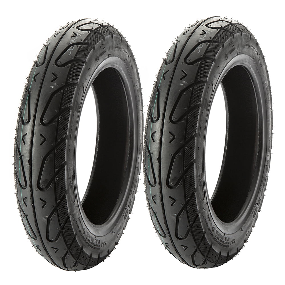SET OF TWO Scooter Tire 3.50-10 Front or Rear Tubeless Type for 10 inches rims