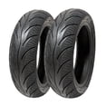 thumbnail image 1 of SET OF TWO: Tire 130/70-12 Tubeless Street All-Weather Tread (Model P116), 1 of 5