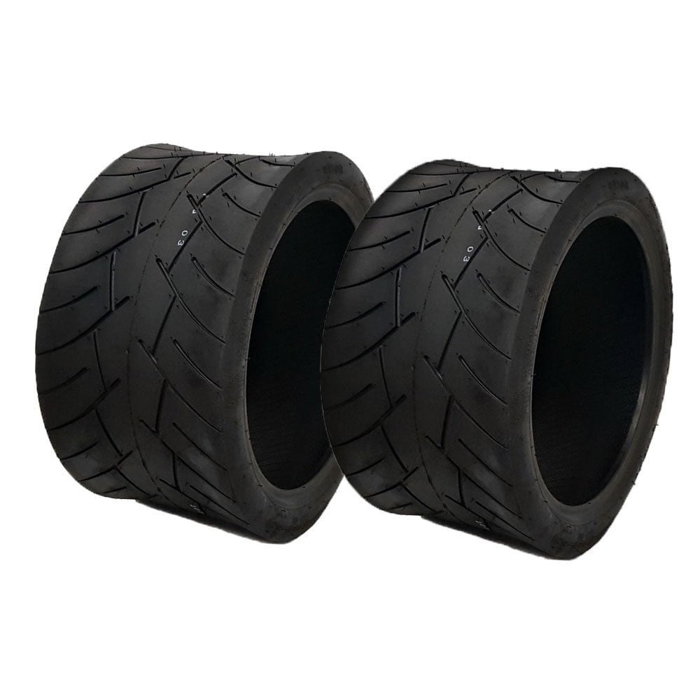 SET OF TWO Tires 205/30-12 (AT 17x8-12) for Golf Cart, Honda Ruckus, Maddog Ruckus Clone and ATV/UTV Vehicles.