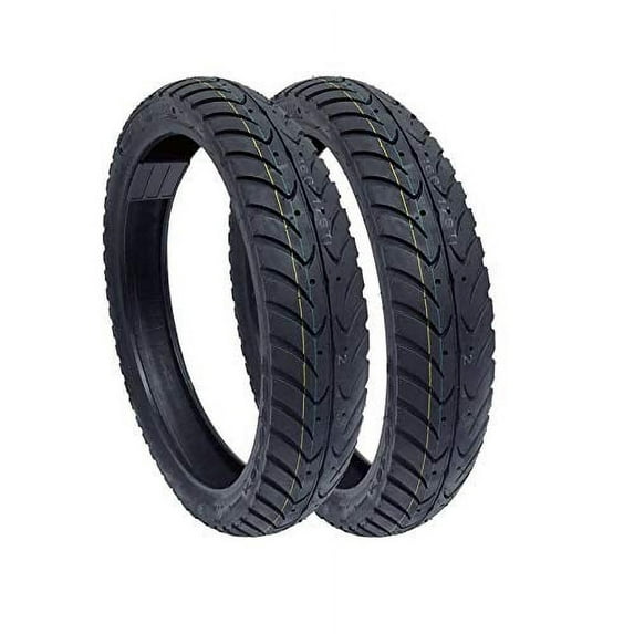SET OF TWO Tires 90/80-16 (2.25-16) Street Performance Tread (Model P176)