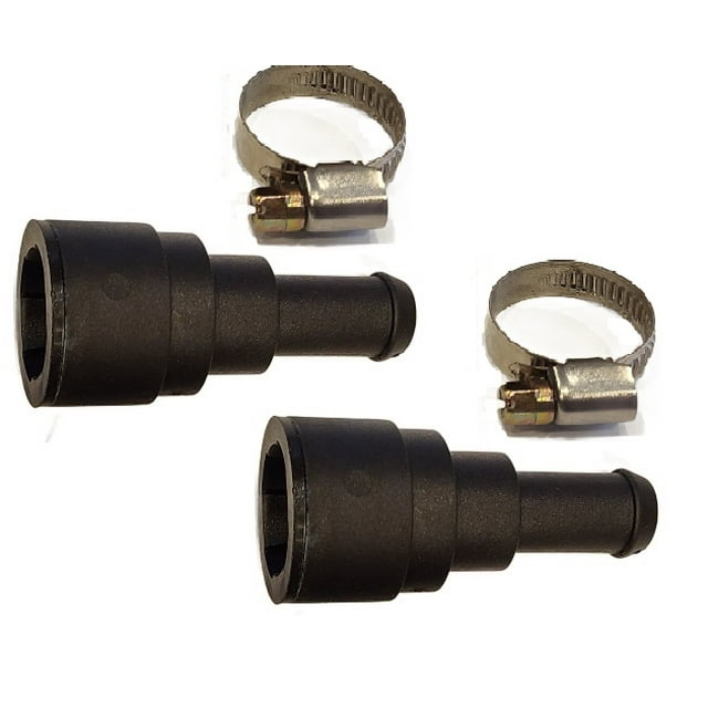 (SET OF TWO) UPGRADED Stronger than OEM Heater Core Coolant Hose