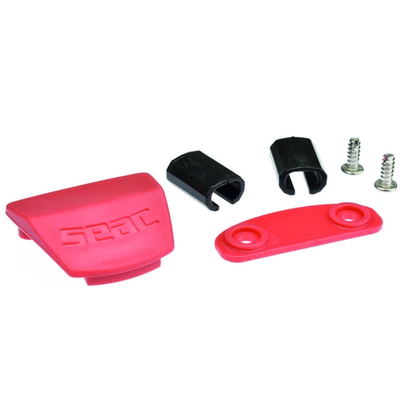 SEAC Motus Long Fins Assembly Kit to Fast The Blade to The Foot Pocket, Black, Standard