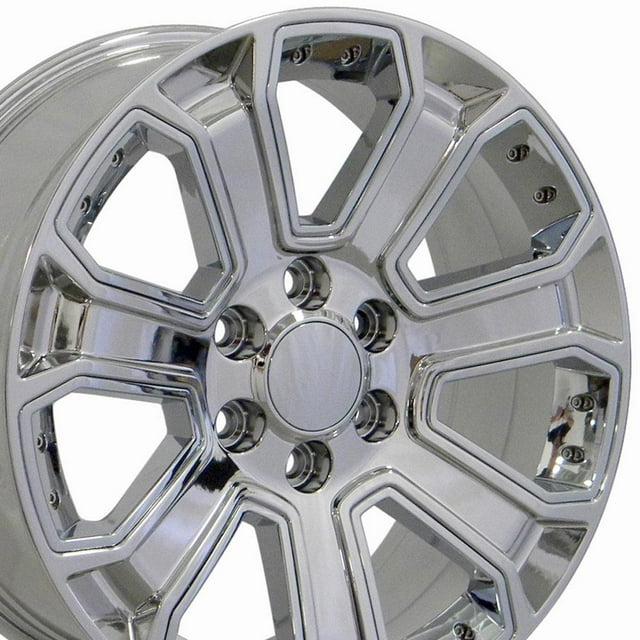 OE Wheels CV93 20 Inch Rims Fit Silverado 1500 Style 6x139.7 20x8.5 ...