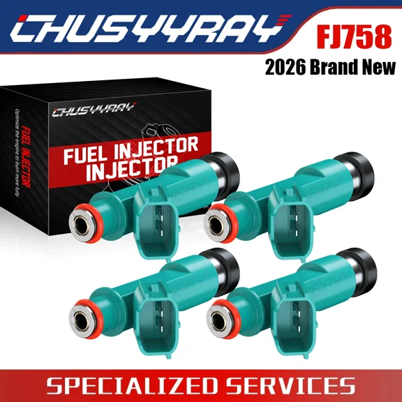 SET of 4 BRAND NEW Fuel Injectors,For 2005-2010 Scion tC L4 2.4L, 232090H030