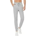 thumbnail image 1 of SEVEGO Men's 32"/34"/36"/38" Tall Inseam Lightweight Cotton Joggers Extra Long Sweatpants Athletic with Zipper Pockets, 1 of 6