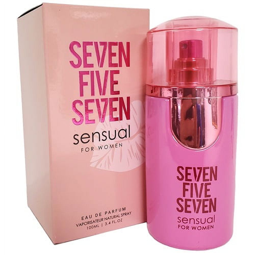SEVEN FIVE SEVEN SENSUAL women's designer perfume 3.4 oz spray