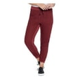 thumbnail image 1 of SEVEN7 Womens Maroon Pocketed Drawstring Utility Joggers Pants M, 1 of 4