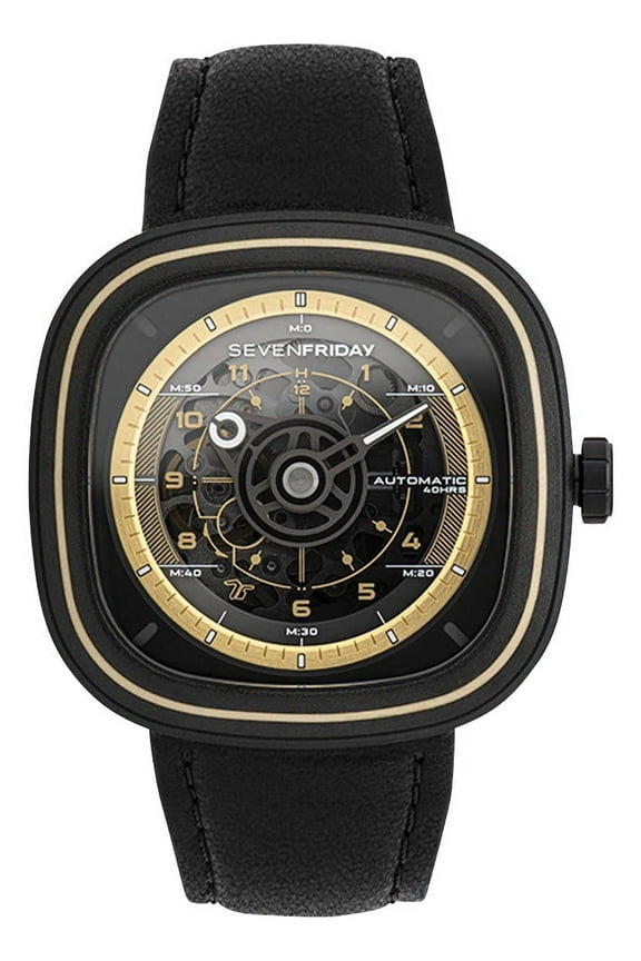 T Series NFC Enabled Stainless Steel Black Dial Automatic T2/06 SF-T2-06 Men's Watch