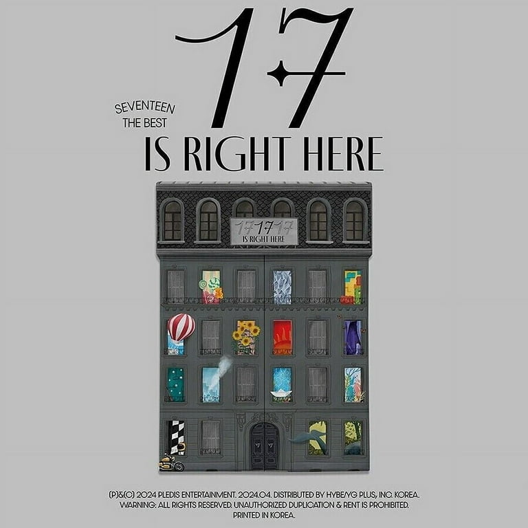 SEVENTEEN [17 IS RIGHT HERE] BEST ALBUM (30th Apr.2024) HERE