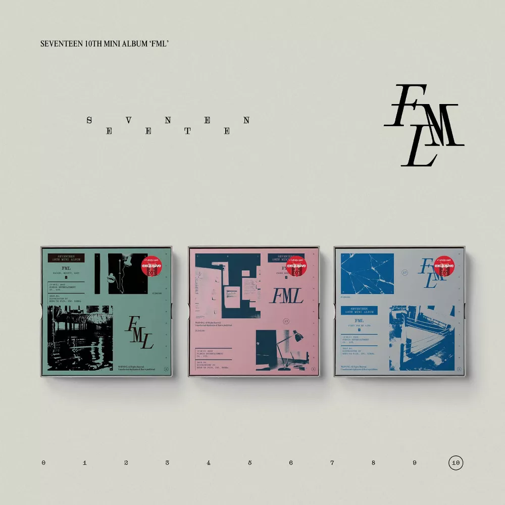 SEVENTEEN FML エントリーカード シリアルナンバー