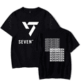thumbnail image 1 of SEVENTEEN Merch Logo T-Shirt Men/Women Streetwear T-Shirt Shirt Short Sleeve, 1 of 2