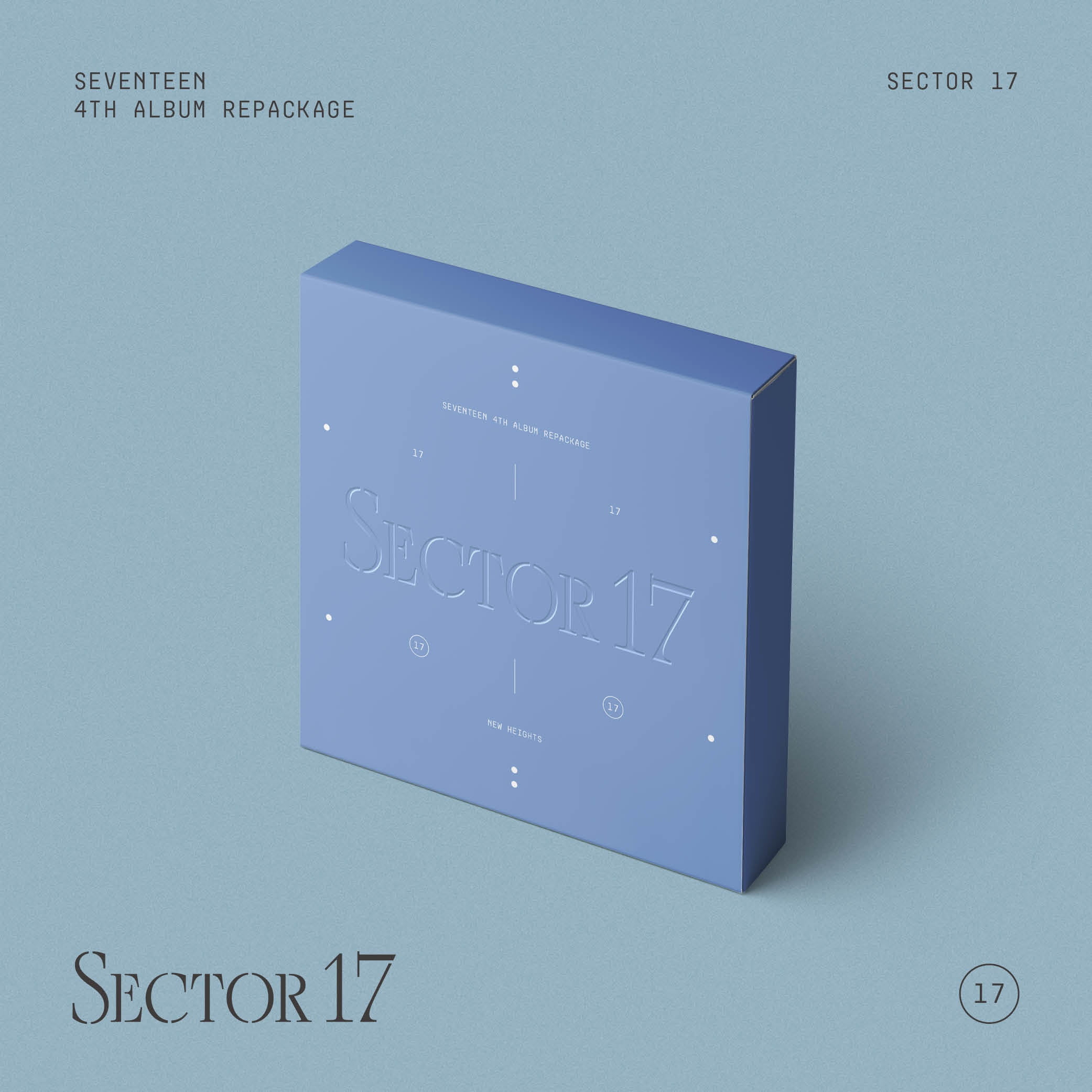 SEVENTEEN - SEVENTEEN 4th Album Repackage 'SECTOR 17' (NEW HEIGHTS Ver.) - CD