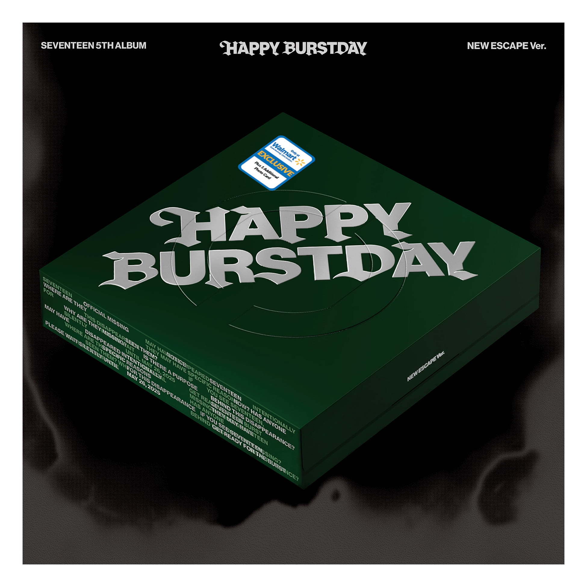 大人気新作 SEVENTEEN (NEW BURSTDAY' 'HAPPY Album Studio 5th SEVENTEEN - アイドル