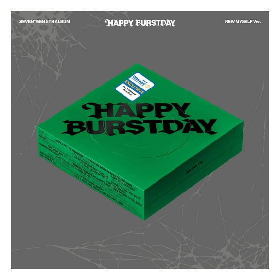 Seventeen - SEVENTEEN 5th Studio Album 'HAPPY BURSTDAY' (NEW MYSELF Ver.) (Walmart Exclusive) - Music & Performance - CD [Exclusive]