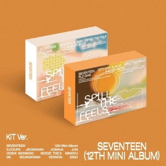 SEVENTEEN - [SPILL THE FEELS] 12th Mini Album KIT FEEL NEW Version