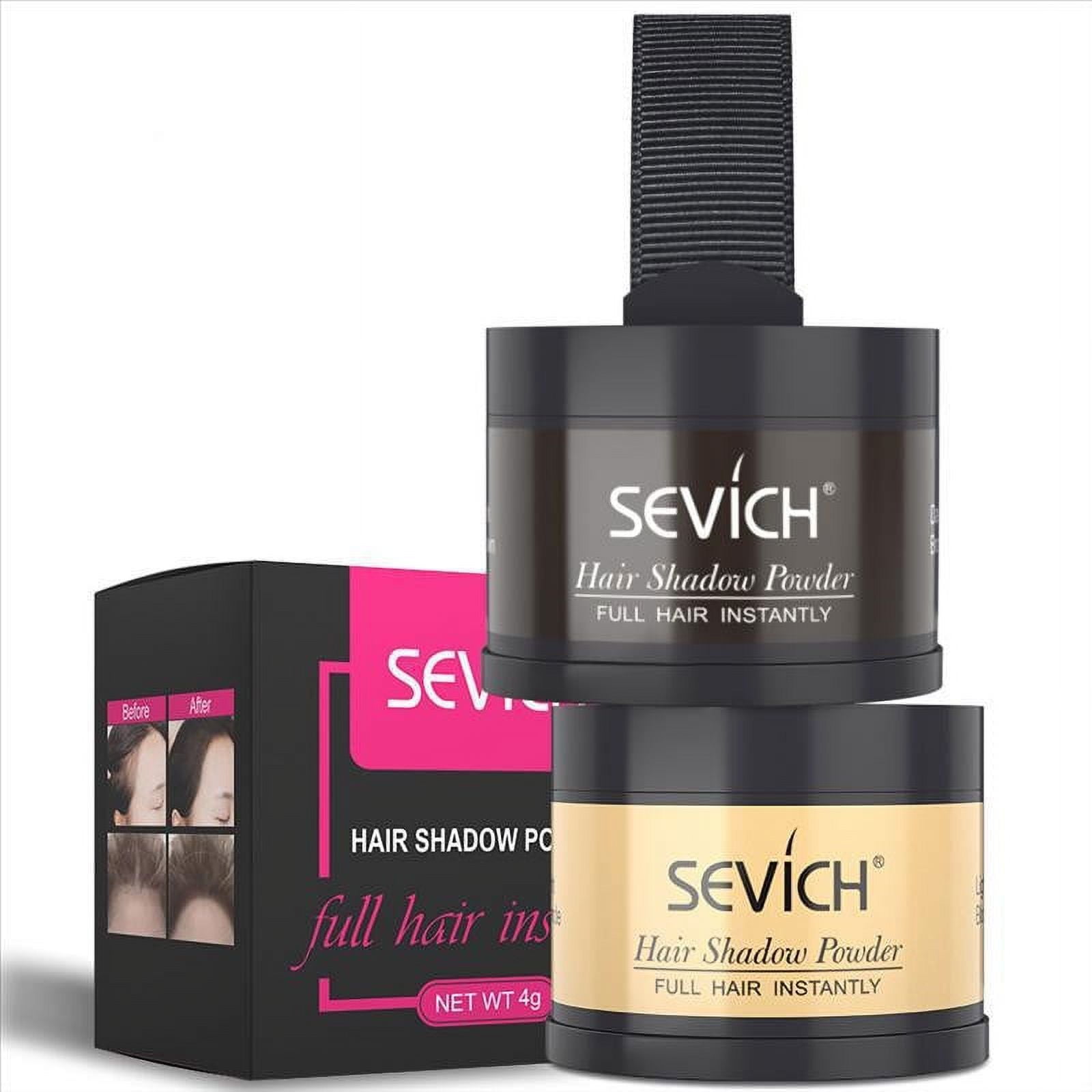 SEVICH Hairline 13 Colors Waterproof Hair Shadow Powder, Quick Cover