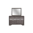thumbnail image 1 of Global Furniture USA Traditional Glam Seville Grey Dresser, Malamine Grey, 1 of 4