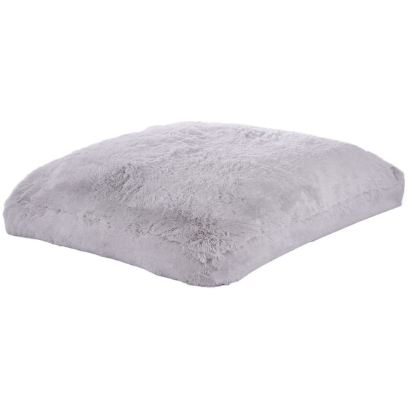 SEVORLEY Bean Bag Bed Chair Full Size, Convertible Beanbag to Lounge or Mattress with Washable Cover, Grey