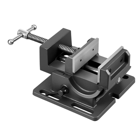 SEVORLEY Tilting Vise, 4.25 in Jaw Width Cast Iron Workbench Vice for Woodworking, Metalworking and Drilling