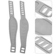 SEWACC Adjustable Pedal Straps for Exercise Bikes, 1 Pair 12.6x2.1x0.2in, Perfect for Fitness Training, Cycling Workouts, and Home Gym Use