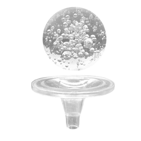 SEWACC 1 Set Round Spherical Bubble Crystal Ball For Living Room Decors And Home Waterfall Indoor