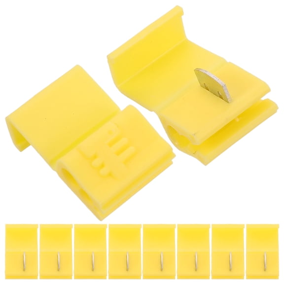 SEWACC 10-Pack Quick Splice Auto Wire Connectors Kit, No Wire Stripping Needed, Electrical Cable Terminal Connectors