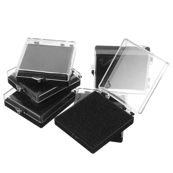 SEWACC 12Pcs Transparent Storage Box with Protective Sponge for Lapel Pins Brooches and Medals