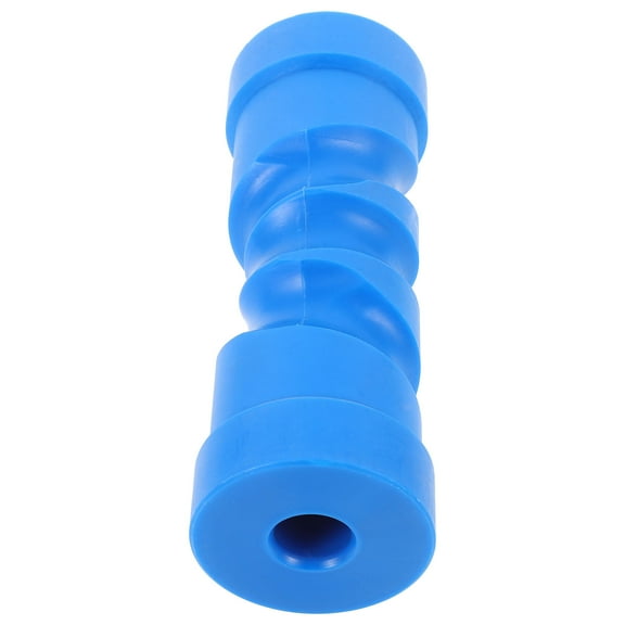 SEWACC 1Pack Blue Plastic Boat Trailer Roller for Yacht Maintenance and Stability During Transportation