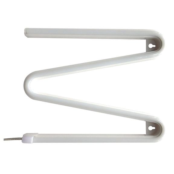 SEWACC 1Pc English Letter Neon LED Light Plastic Letter Shape Simple Design for Creative Lamp Adornment 22X15.5X2CM